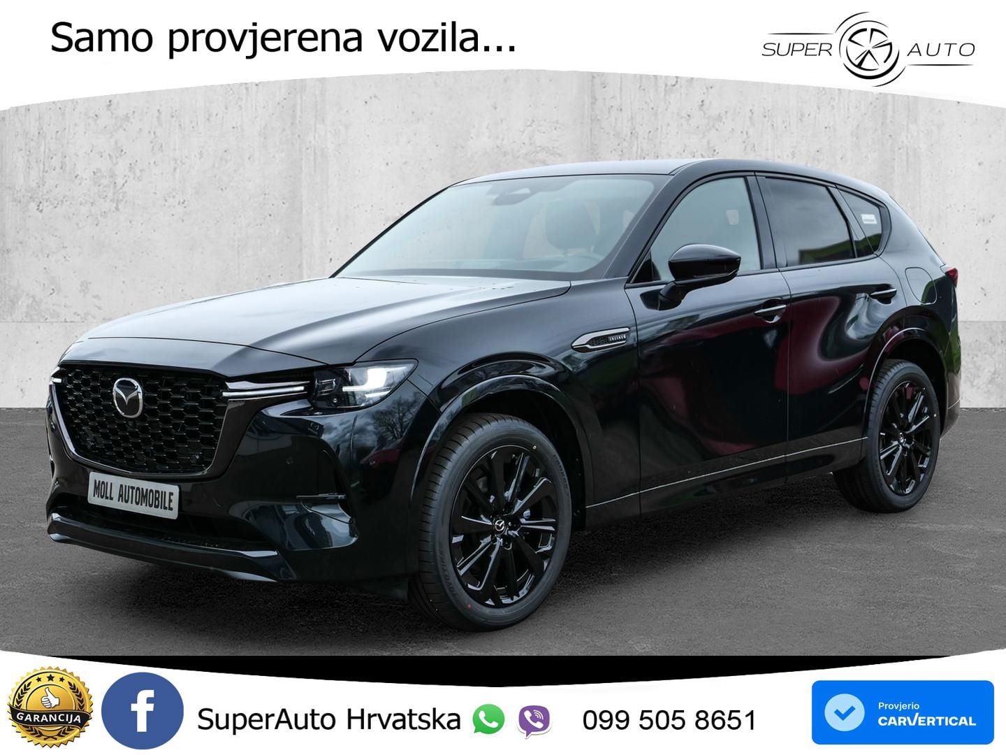 Mazda CX-60 3.3 e-Skyactiv D (254 KS) AWD Automatic LED+GR SJED+ACC