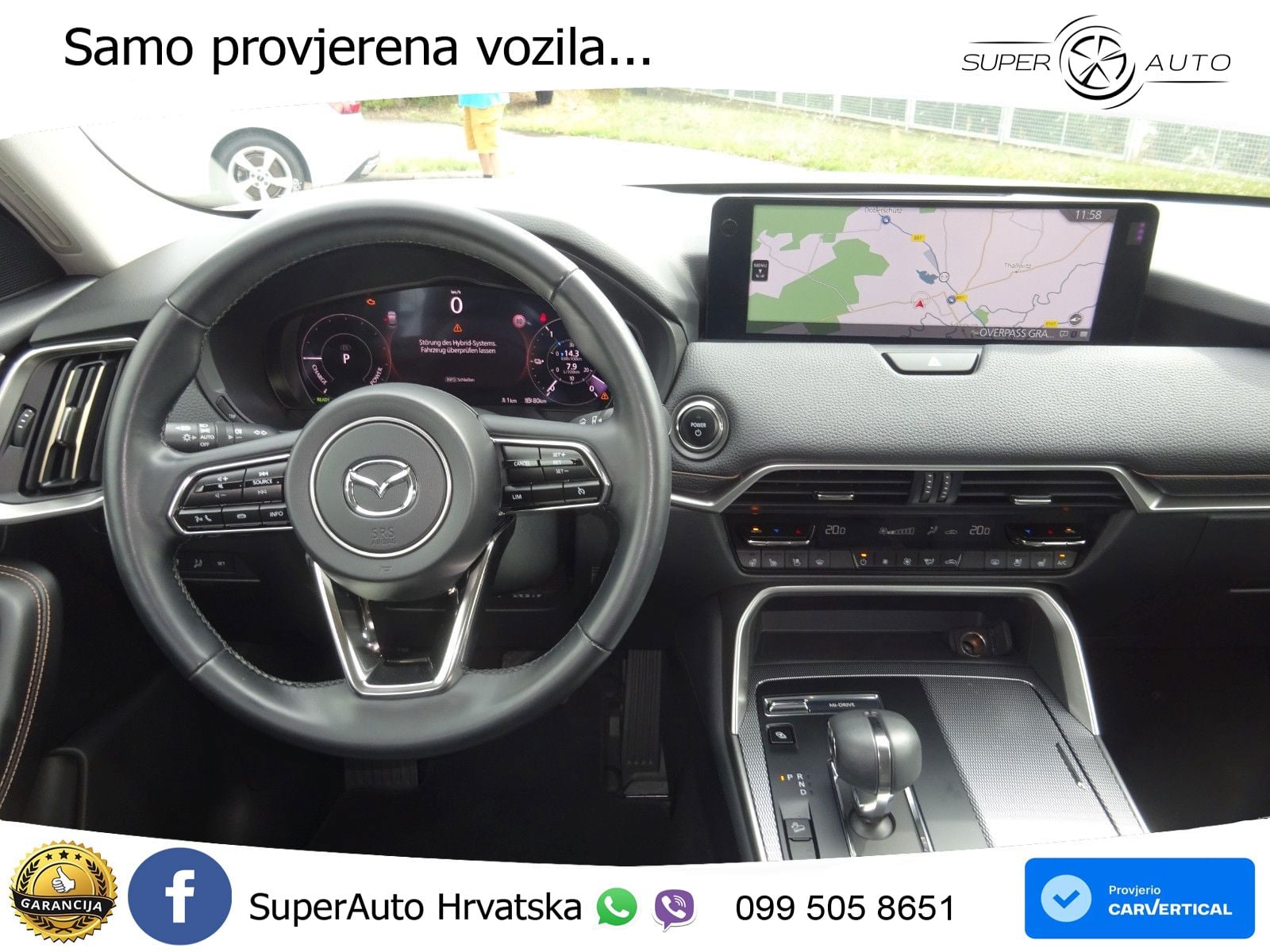 Mazda CX-60 2.5 e-Skyactiv (328 KS) AWD Automatic LED+GR SJED+ACC