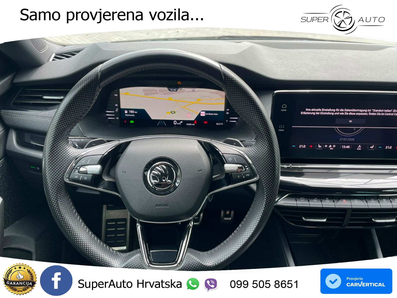 Škoda Octavia Combi 2.0 TDI (150 KS) DSG SportLine