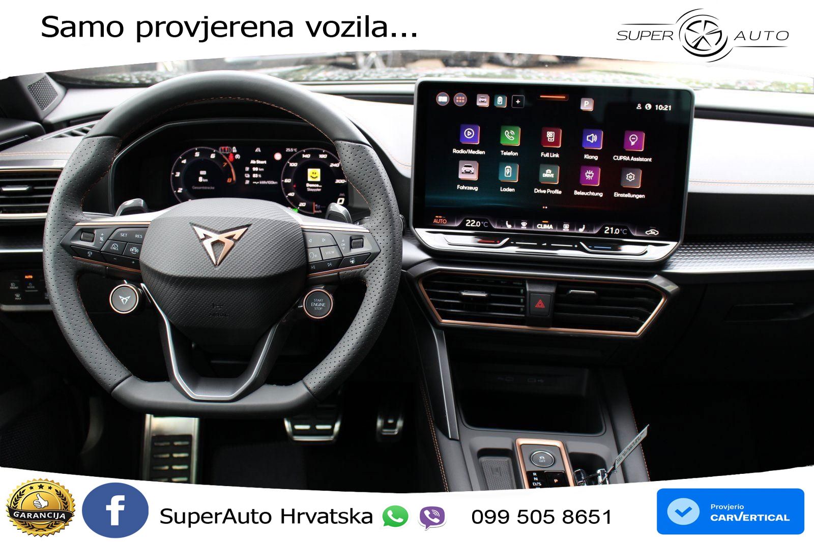 Cupra Formentor 1.5 TSI (204 KS) e-Hybrid DSG MATRIX+GR SJED+KAM