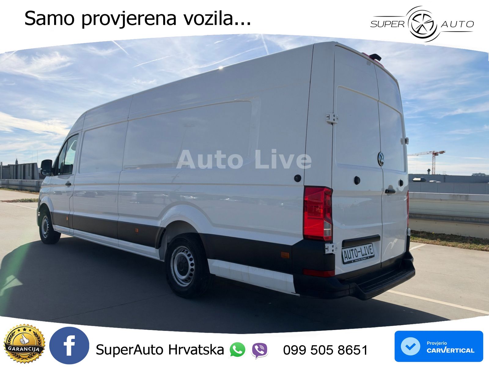 Volkswagen Crafter 35 TDI*XXL-ÜBERHANG*HOCH*KLIMA*STANDHEIZ 140 KS