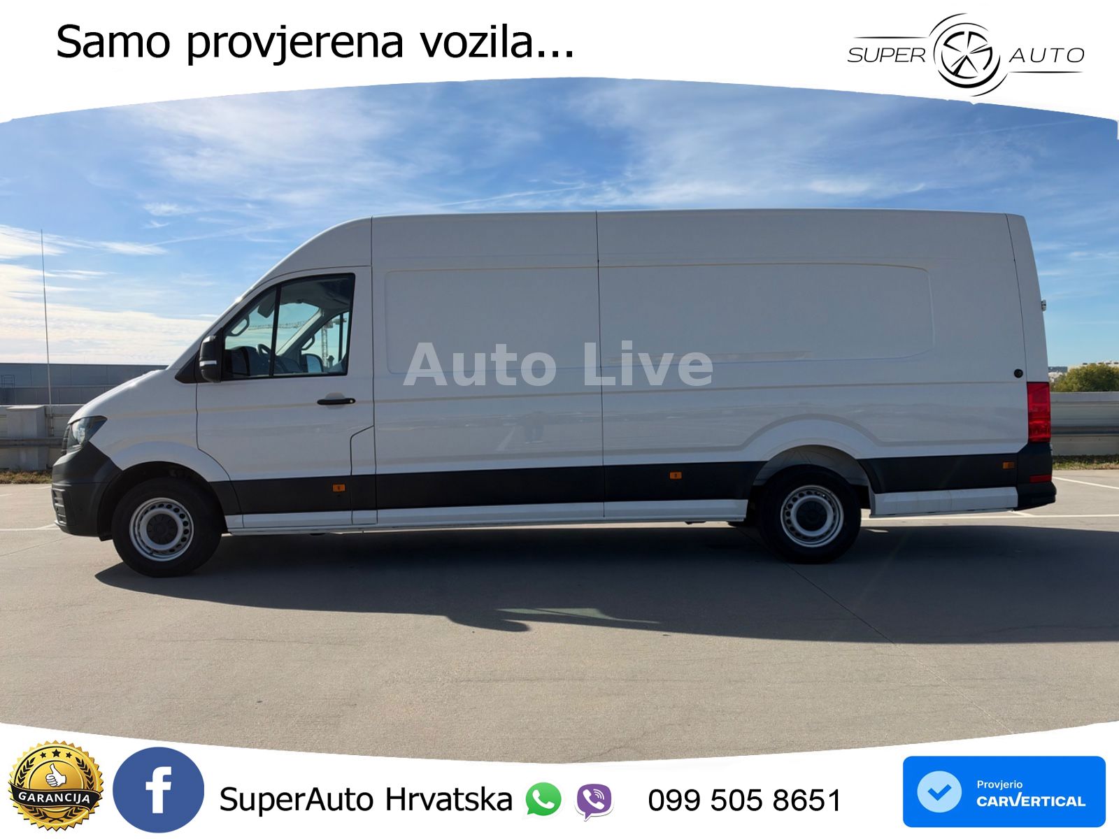 Volkswagen Crafter 35 TDI*XXL-ÜBERHANG*HOCH*KLIMA*STANDHEIZ 140 KS