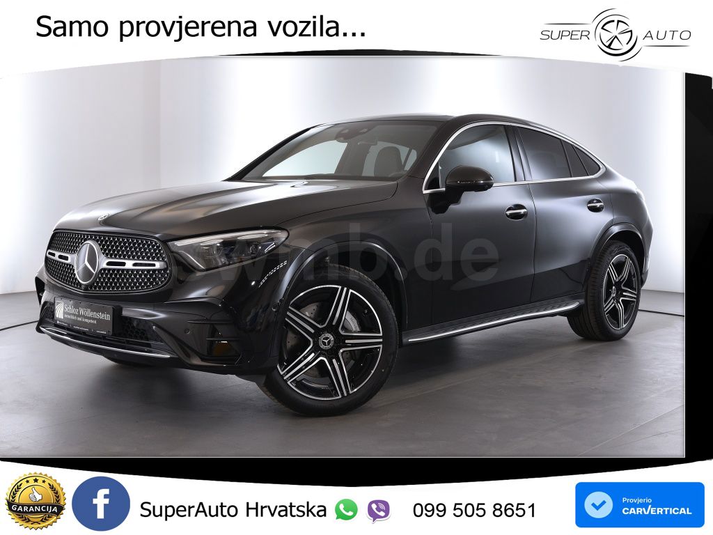 Mercedes GLC Coupe 220d (197 KS) 4MATIC 9G-TRONIC AMG ACC+GR SJED+360+PANO
