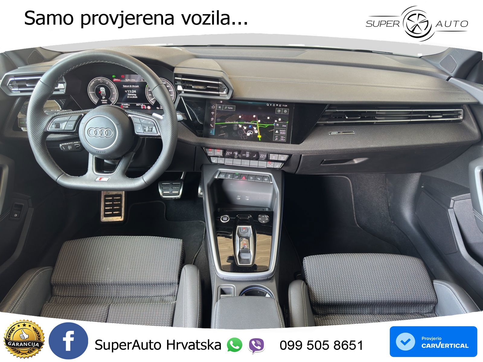 Audi A3 Sportback 40 TFSI e (204 KS) Plug-in Hybrid S tronic S line MATRIX+GR SJED+KAM