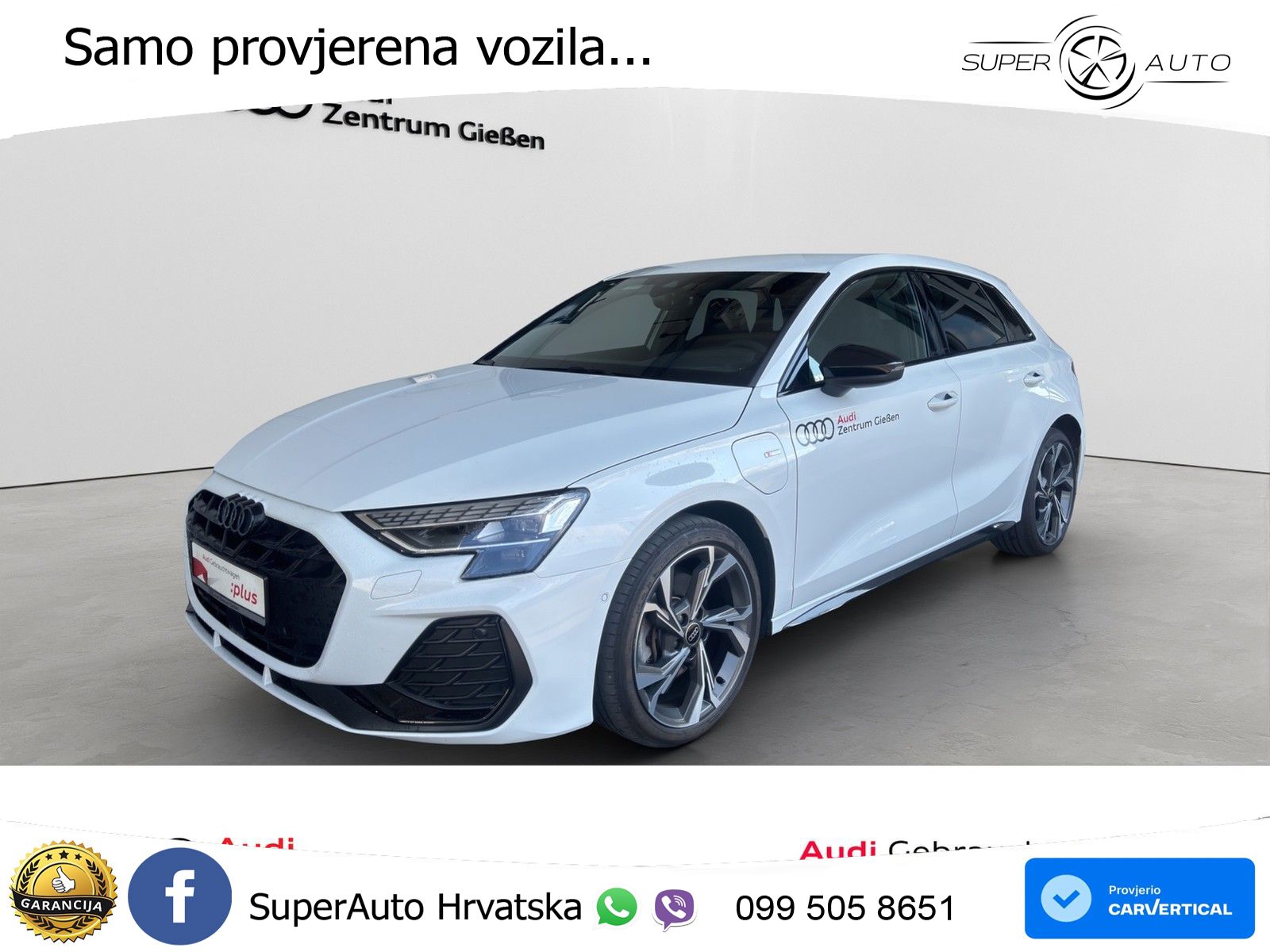 Audi A3 Sportback 40 TFSI e (204 KS) Plug-in Hybrid S tronic S line MATRIX+GR SJED+KAM