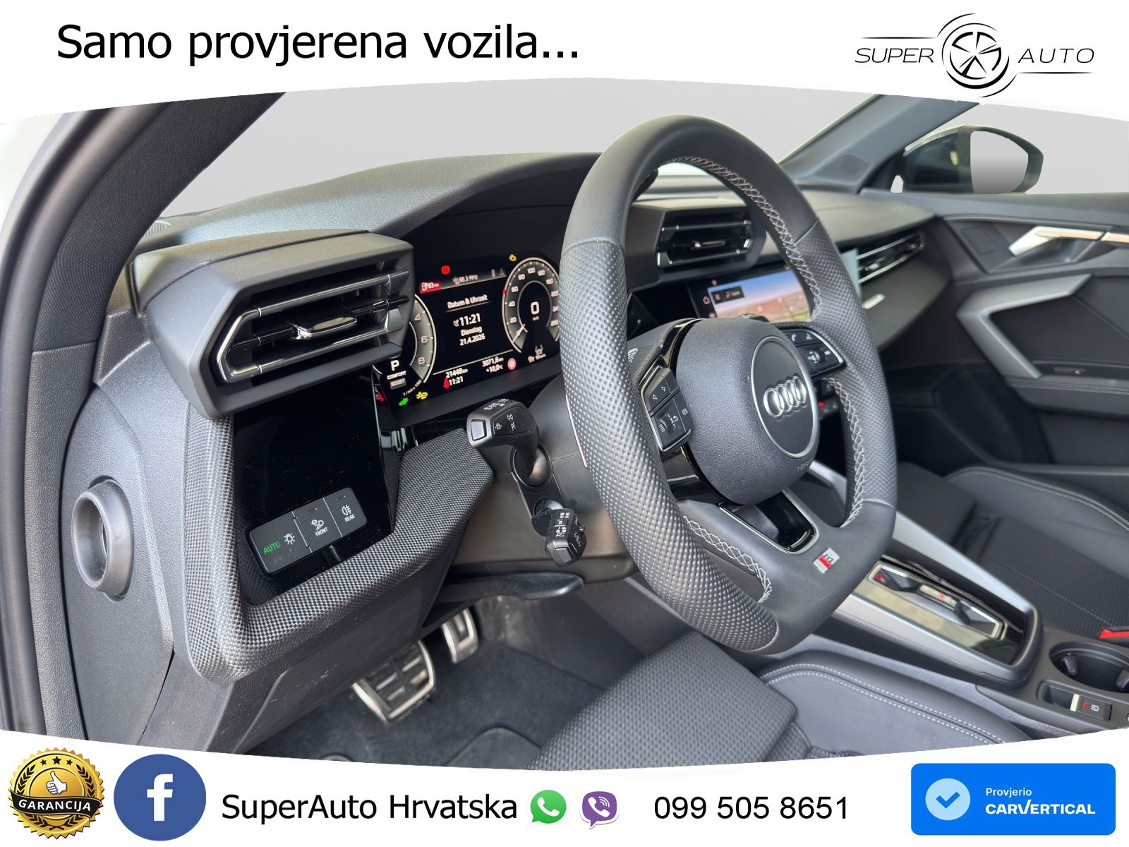 Audi A3 Sportback 40 TFSI e (204 KS) Plug-in Hybrid S tronic S line MATRIX+GR SJED+KAM