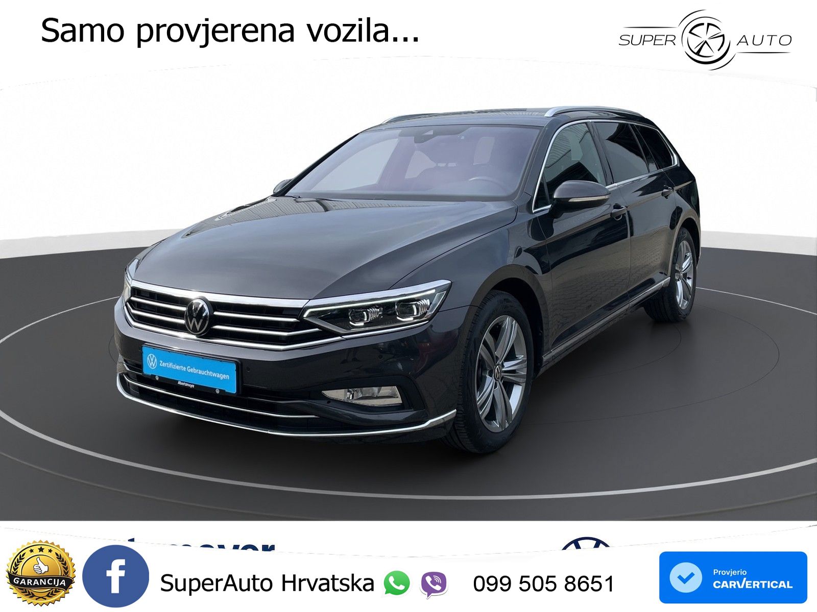 Volkswagen Passat Variant 1.5 TSI (150 KS) DSG ACT Elegance LED+GR SJED+ACC