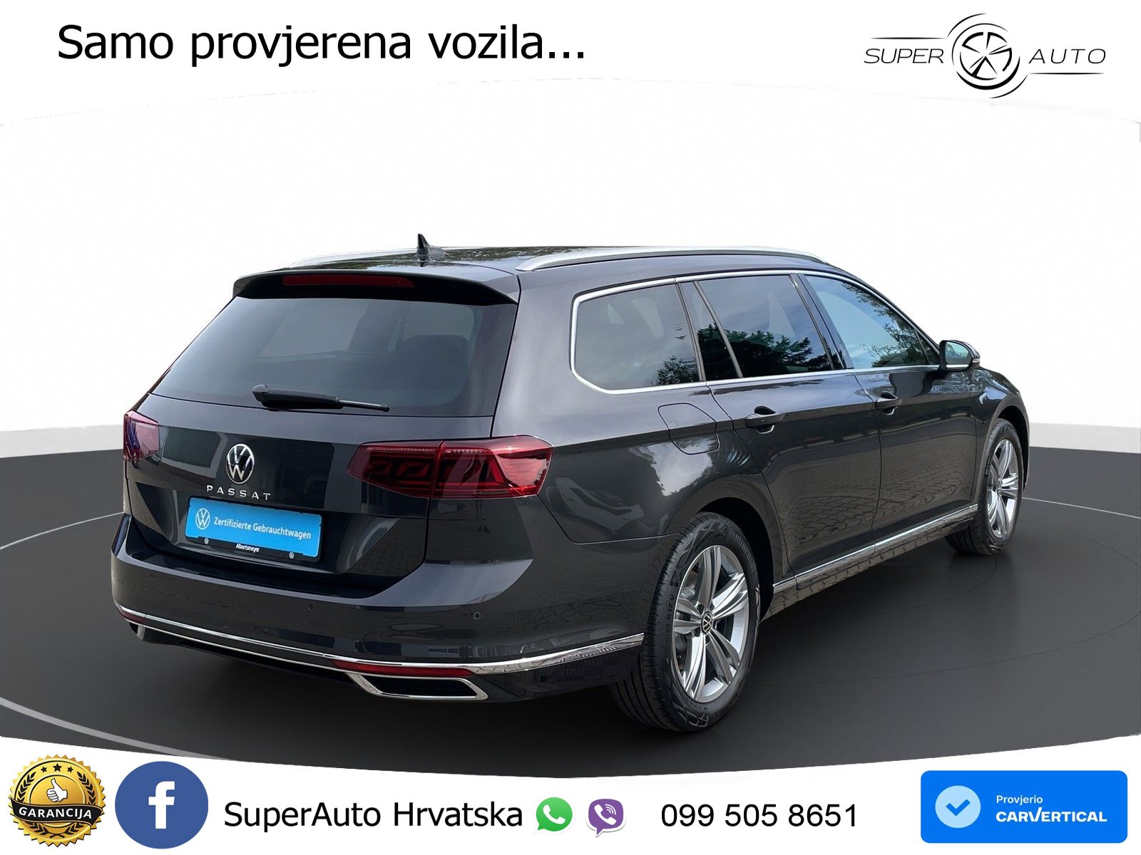 Volkswagen Passat Variant 1.5 TSI (150 KS) DSG ACT Elegance LED+GR SJED+ACC