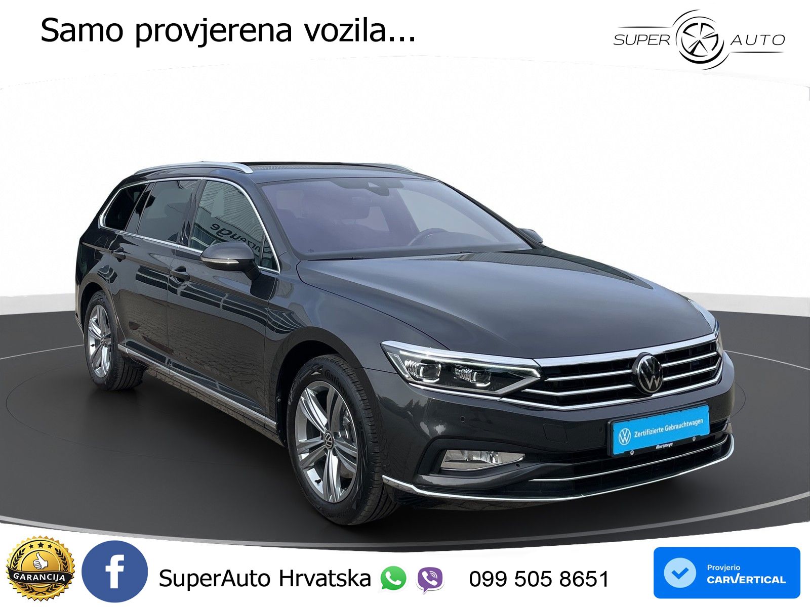 Volkswagen Passat Variant 1.5 TSI (150 KS) DSG ACT Elegance LED+GR SJED+ACC