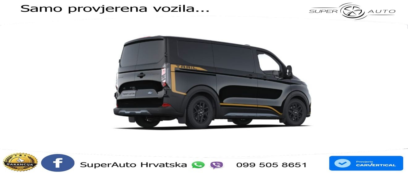 Ford Transit Custom Kasten Trail 320 L1 AWD NAV*ACC*3 170 KS