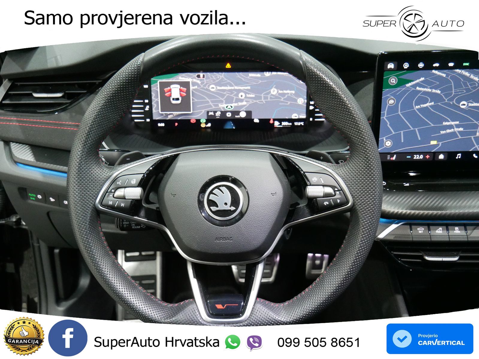 Škoda Octavia Combi RS 2.0 TSI (265 KS) DSG LED+GR SJED+ACC