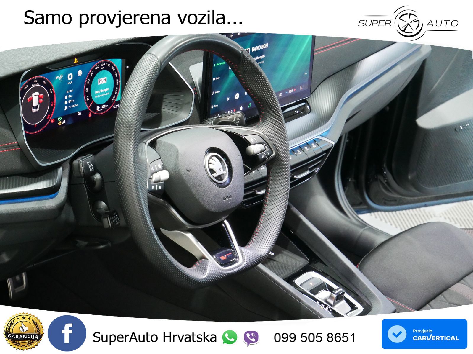Škoda Octavia Combi RS 2.0 TSI (265 KS) DSG LED+GR SJED+ACC