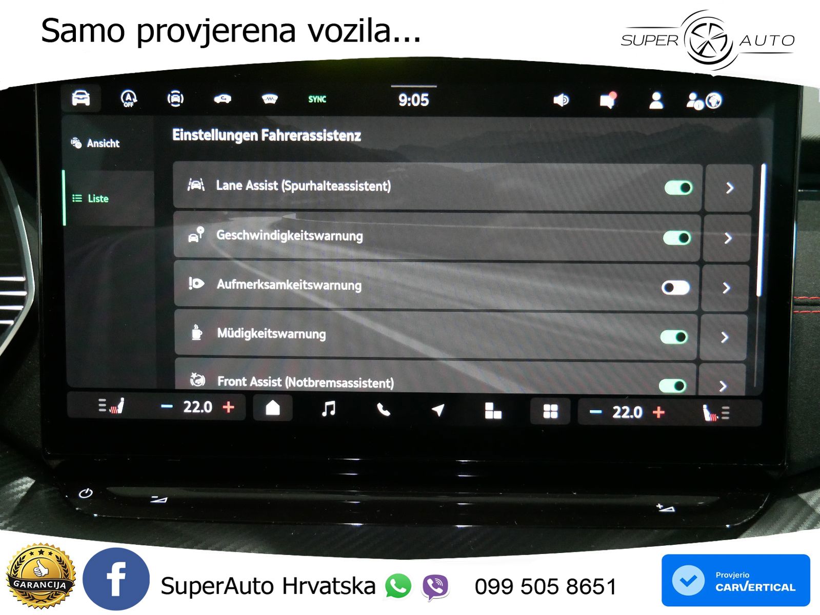 Škoda Octavia Combi RS 2.0 TSI (265 KS) DSG LED+GR SJED+ACC