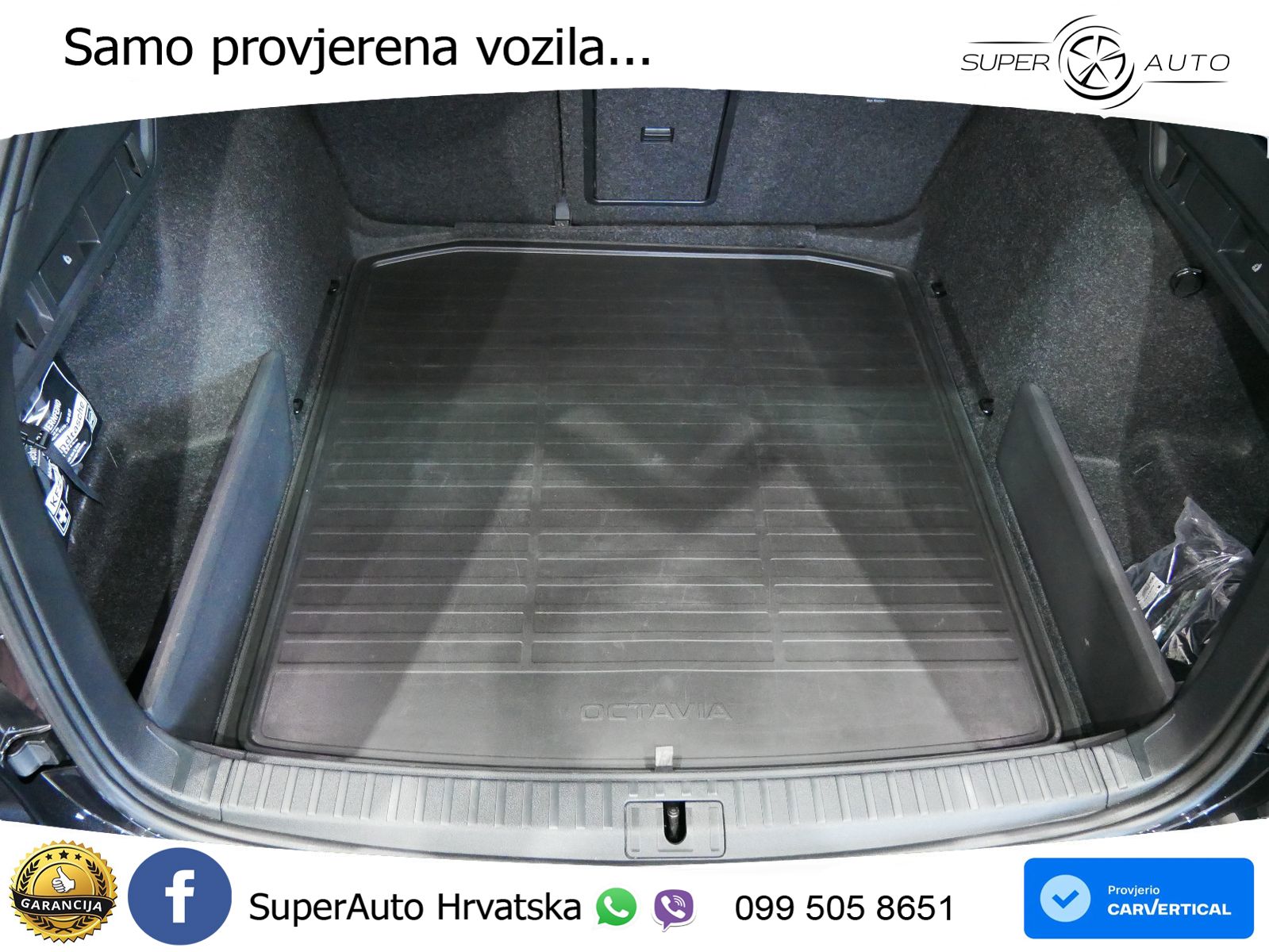 Škoda Octavia Combi RS 2.0 TSI (265 KS) DSG LED+GR SJED+ACC