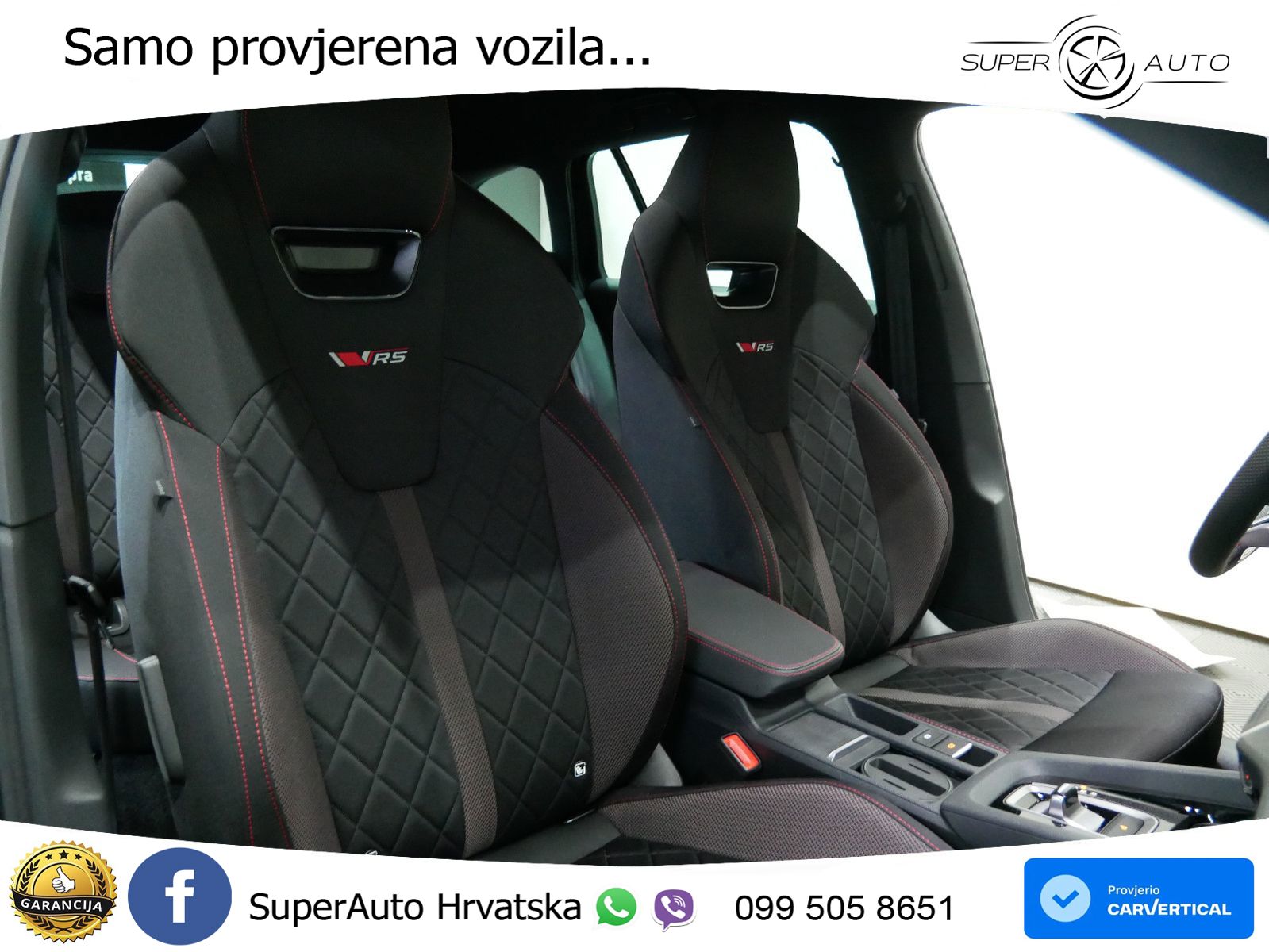 Škoda Octavia Combi RS 2.0 TSI (265 KS) DSG LED+GR SJED+ACC