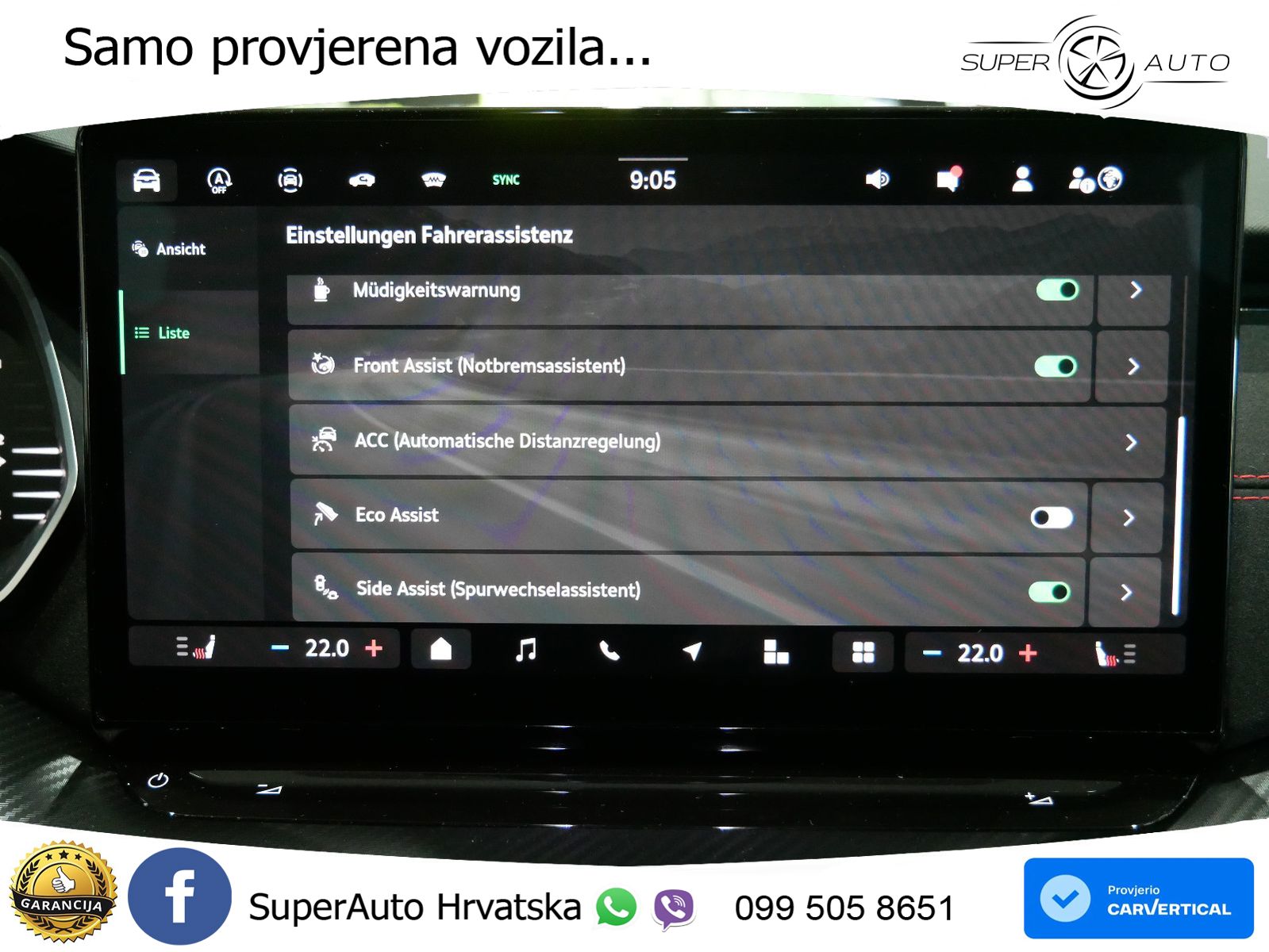 Škoda Octavia Combi RS 2.0 TSI (265 KS) DSG LED+GR SJED+ACC