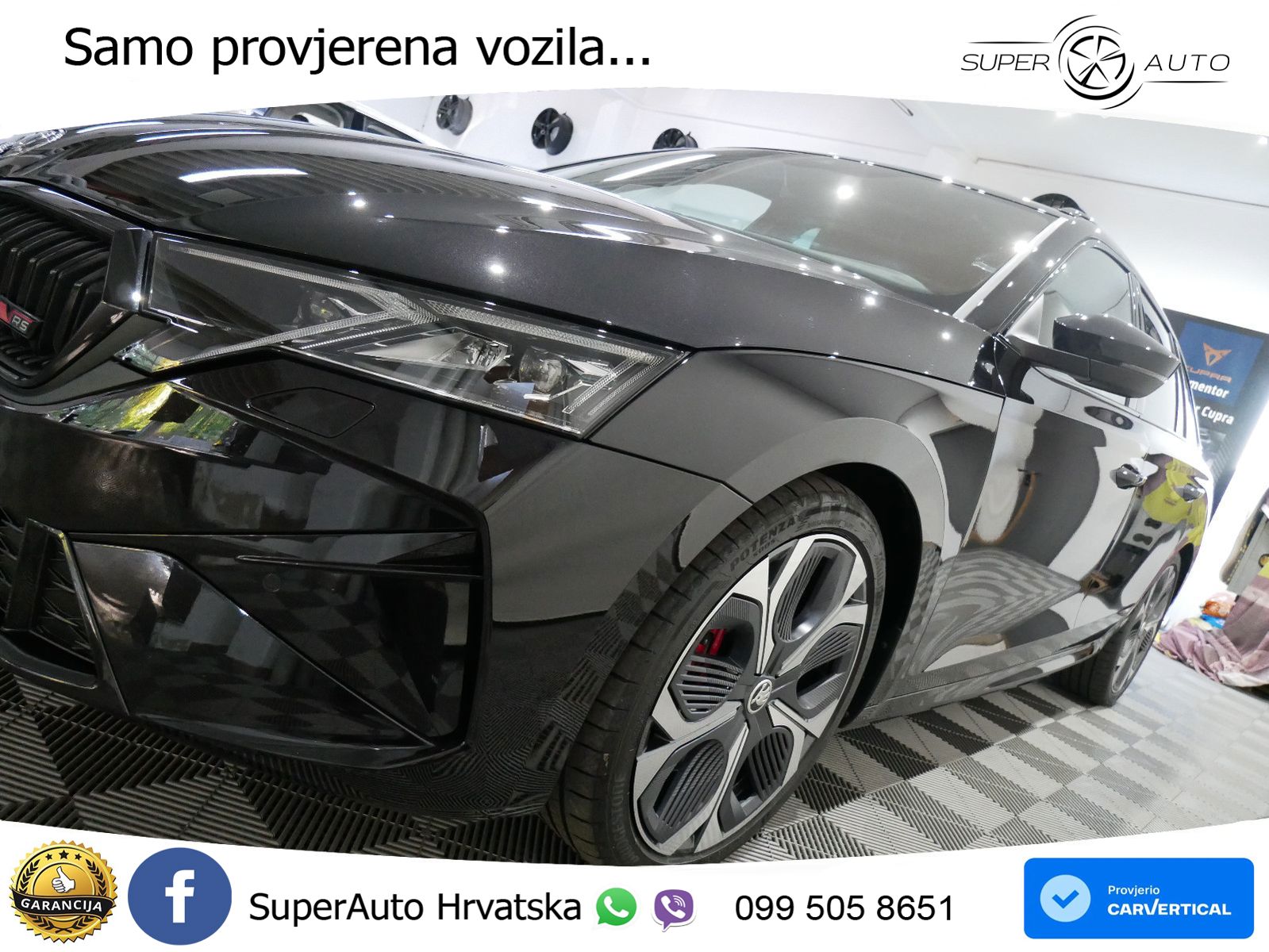 Škoda Octavia Combi RS 2.0 TSI (265 KS) DSG LED+GR SJED+ACC
