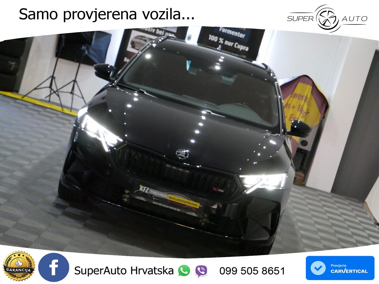 Škoda Octavia Combi RS 2.0 TSI (265 KS) DSG LED+GR SJED+ACC