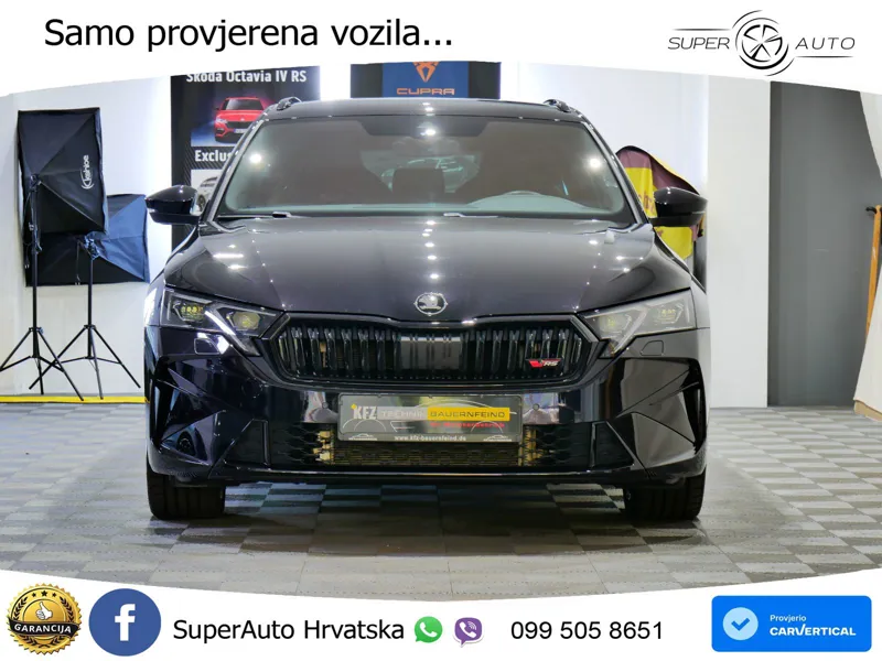 Škoda Octavia Combi RS 2.0 TSI (265 KS) DSG LED+GR SJED+ACC