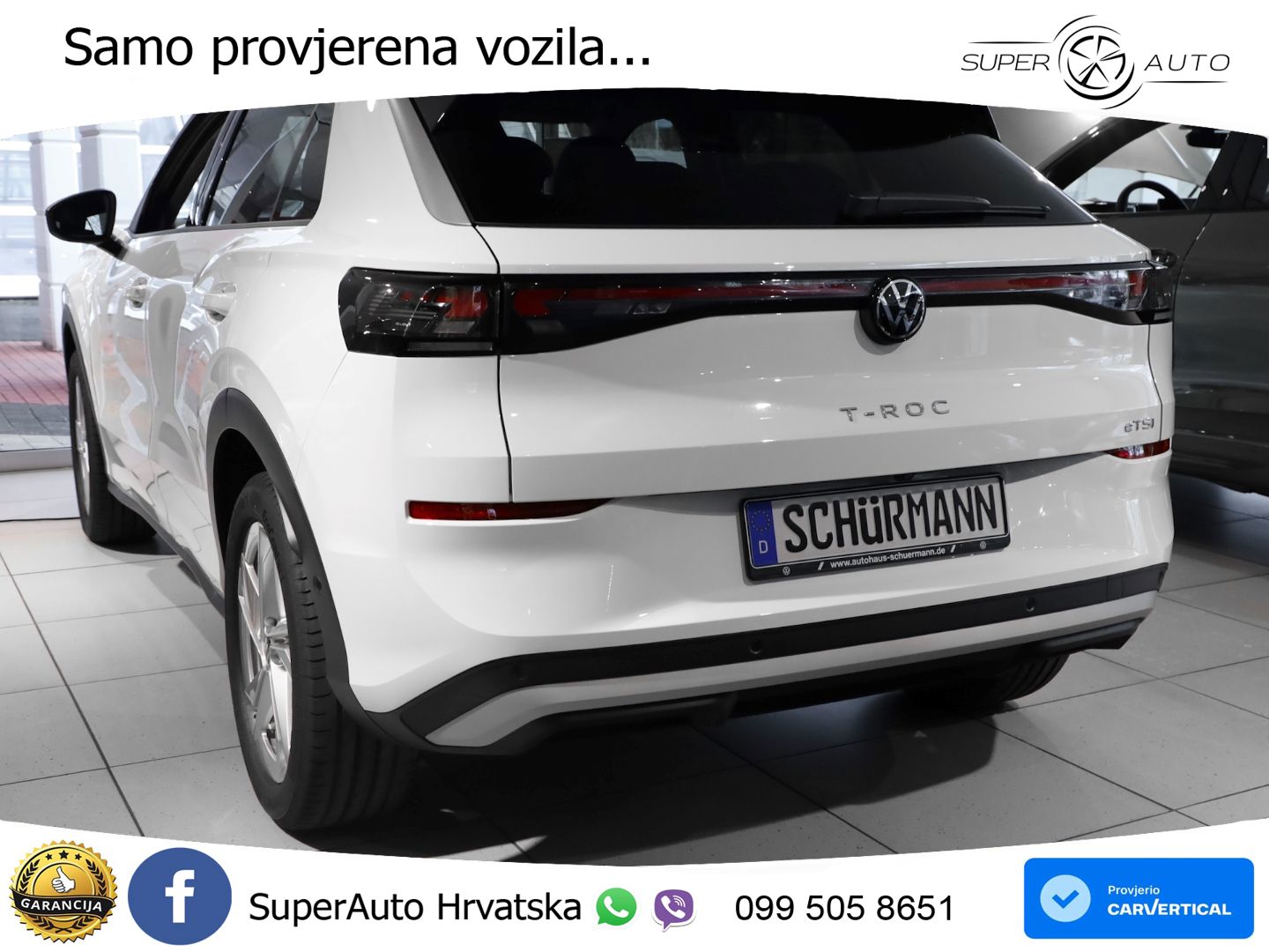 Volkswagen T-Roc 1.5 eTSI (150 KS)  DSG LED+GR SJED+ACC
