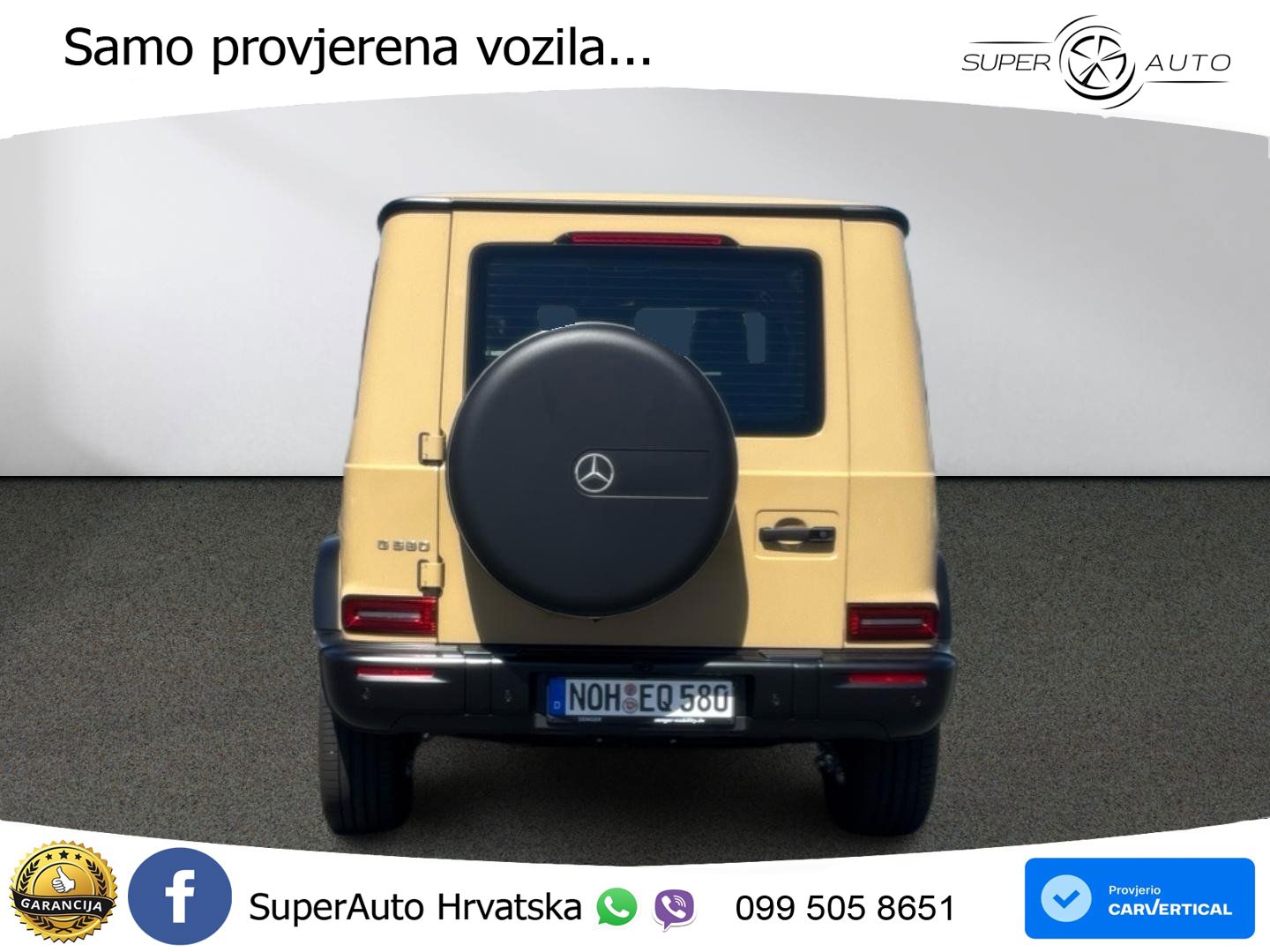 Mercedes G 580 EQ Long 116 kWh (587 KS) 4MATIC Manufaktur LED+GR SJED+ACC