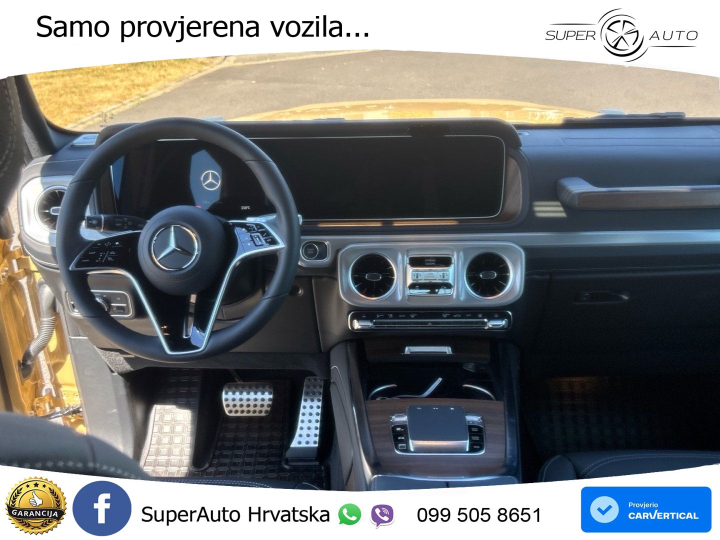 Mercedes G 580 EQ Long 116 kWh (587 KS) 4MATIC Manufaktur LED+GR SJED+ACC