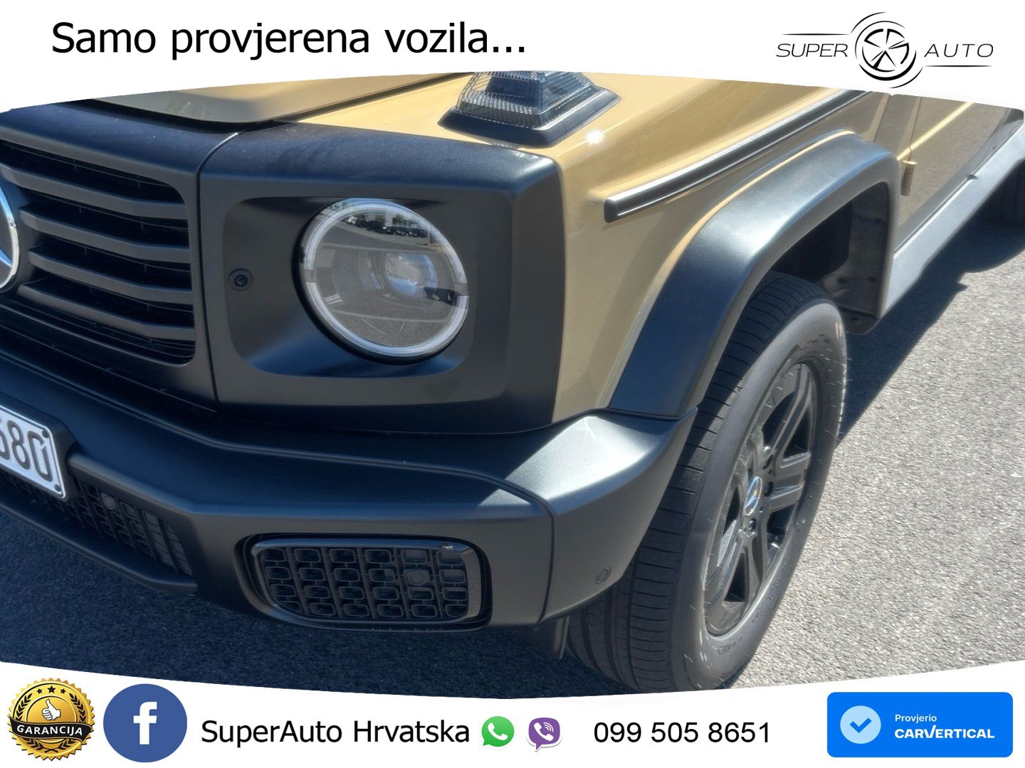 Mercedes G 580 EQ Long 116 kWh (587 KS) 4MATIC Manufaktur LED+GR SJED+ACC