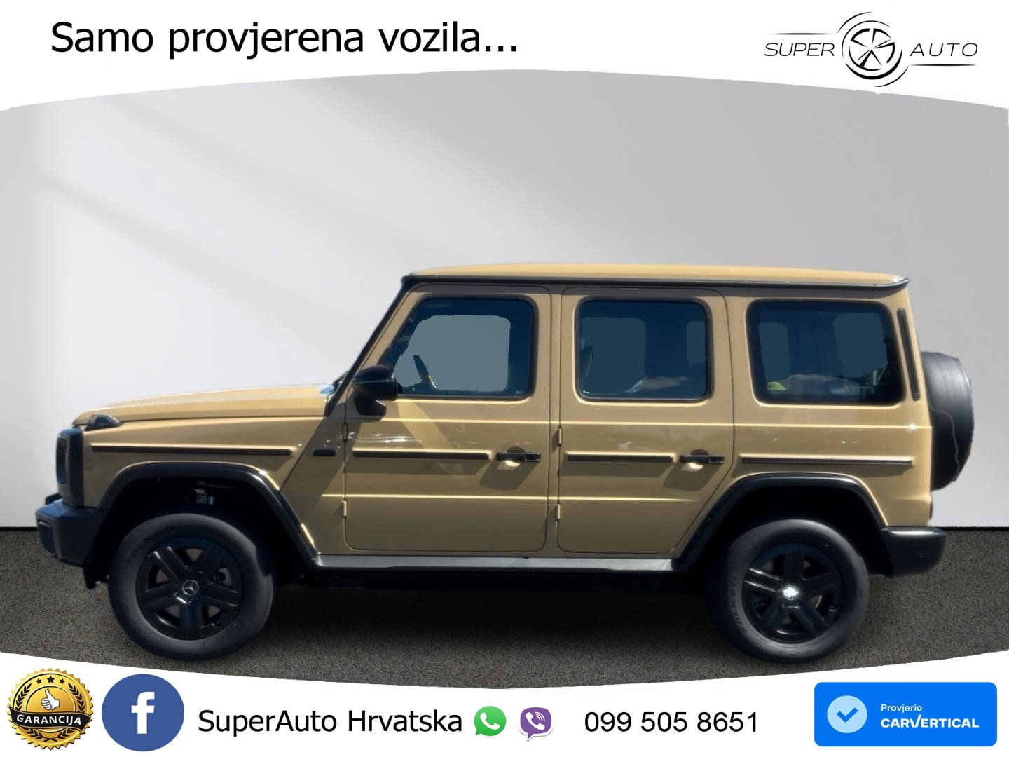 Mercedes G 580 EQ Long 116 kWh (587 KS) 4MATIC Manufaktur LED+GR SJED+ACC