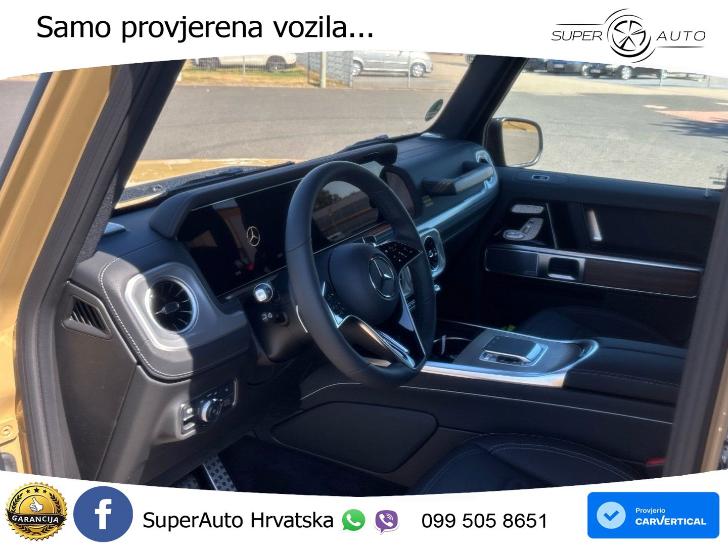 Mercedes G 580 EQ Long 116 kWh (587 KS) 4MATIC Manufaktur LED+GR SJED+ACC