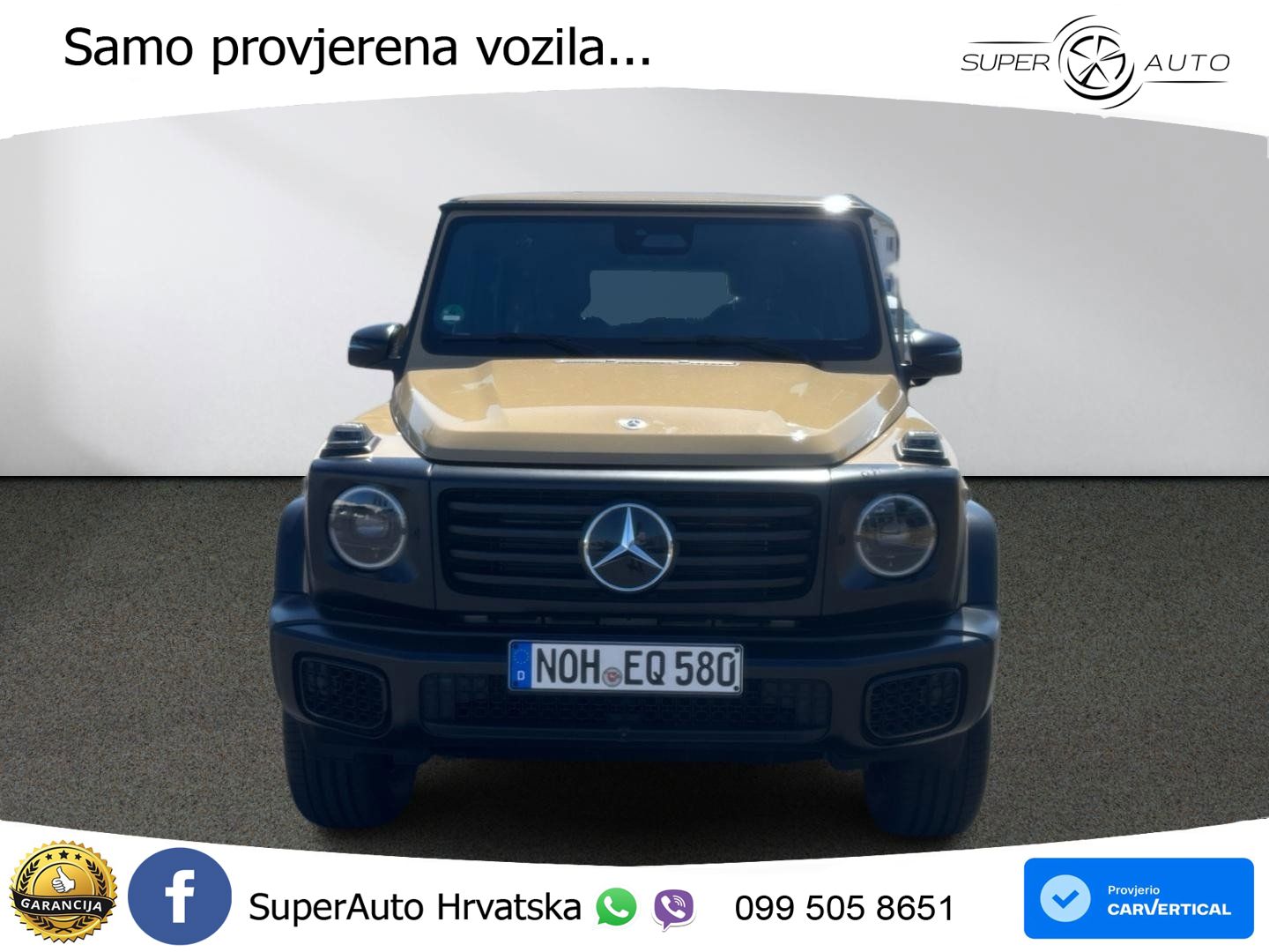 Mercedes G 580 EQ Long 116 kWh (587 KS) 4MATIC Manufaktur LED+GR SJED+ACC
