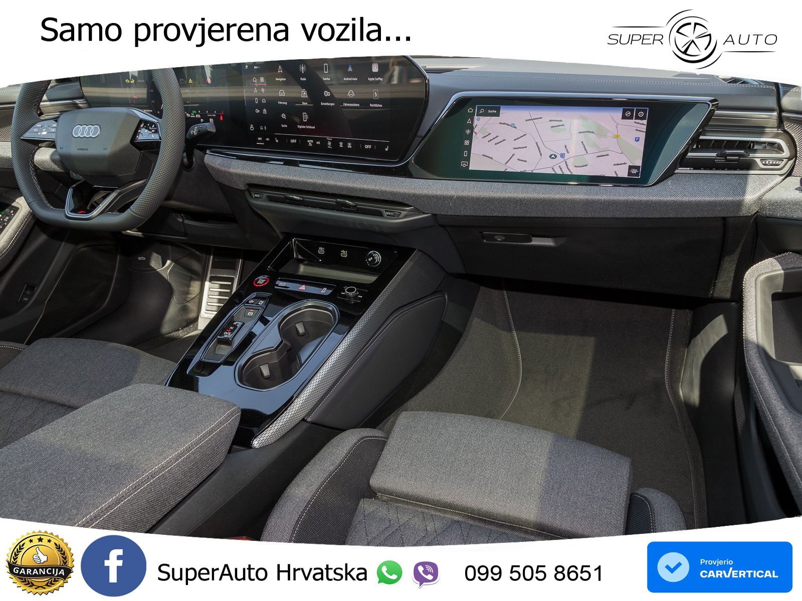 Audi A6 2.0 TDI (204 KS) quattro S tronic S line ZRAČNI+ACC+GR SJED+KAM+PANO