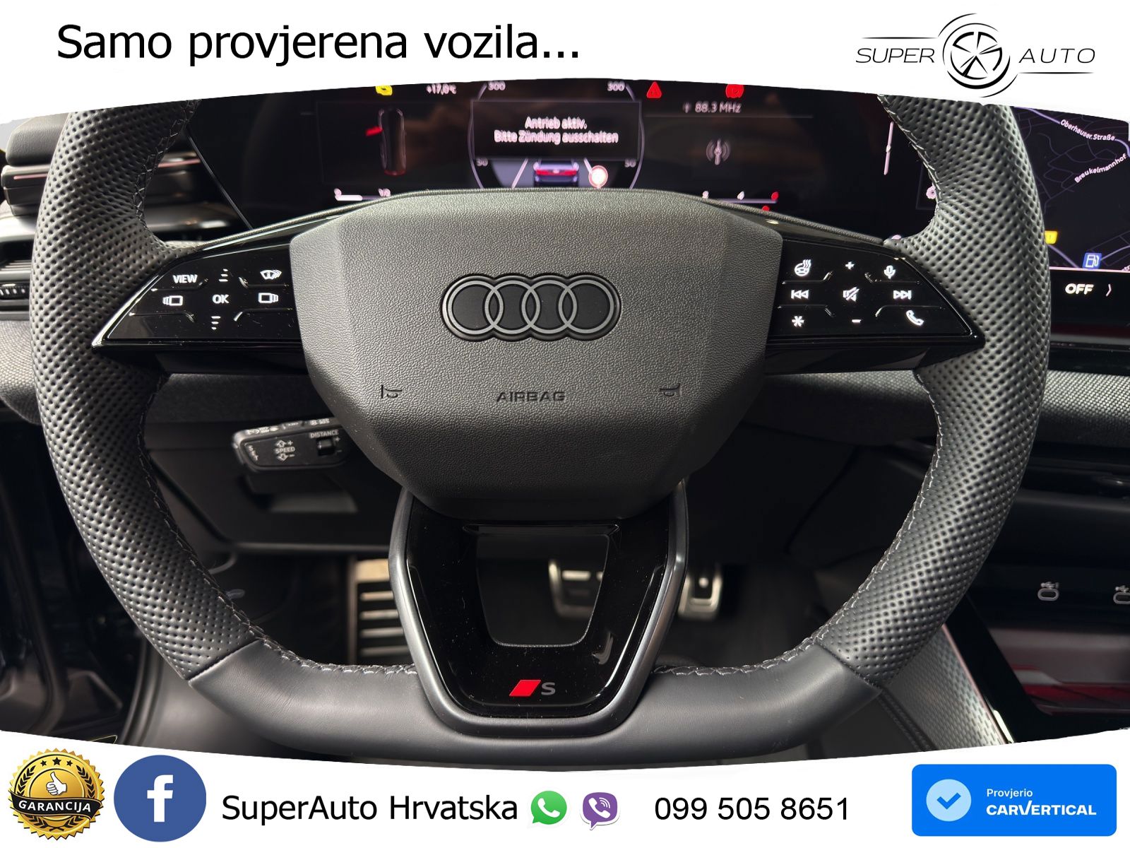 Audi A6 2.0 TDI (204 KS) quattro S tronic S line ZRAČNI+ACC+GR SJED+KAM+PANO