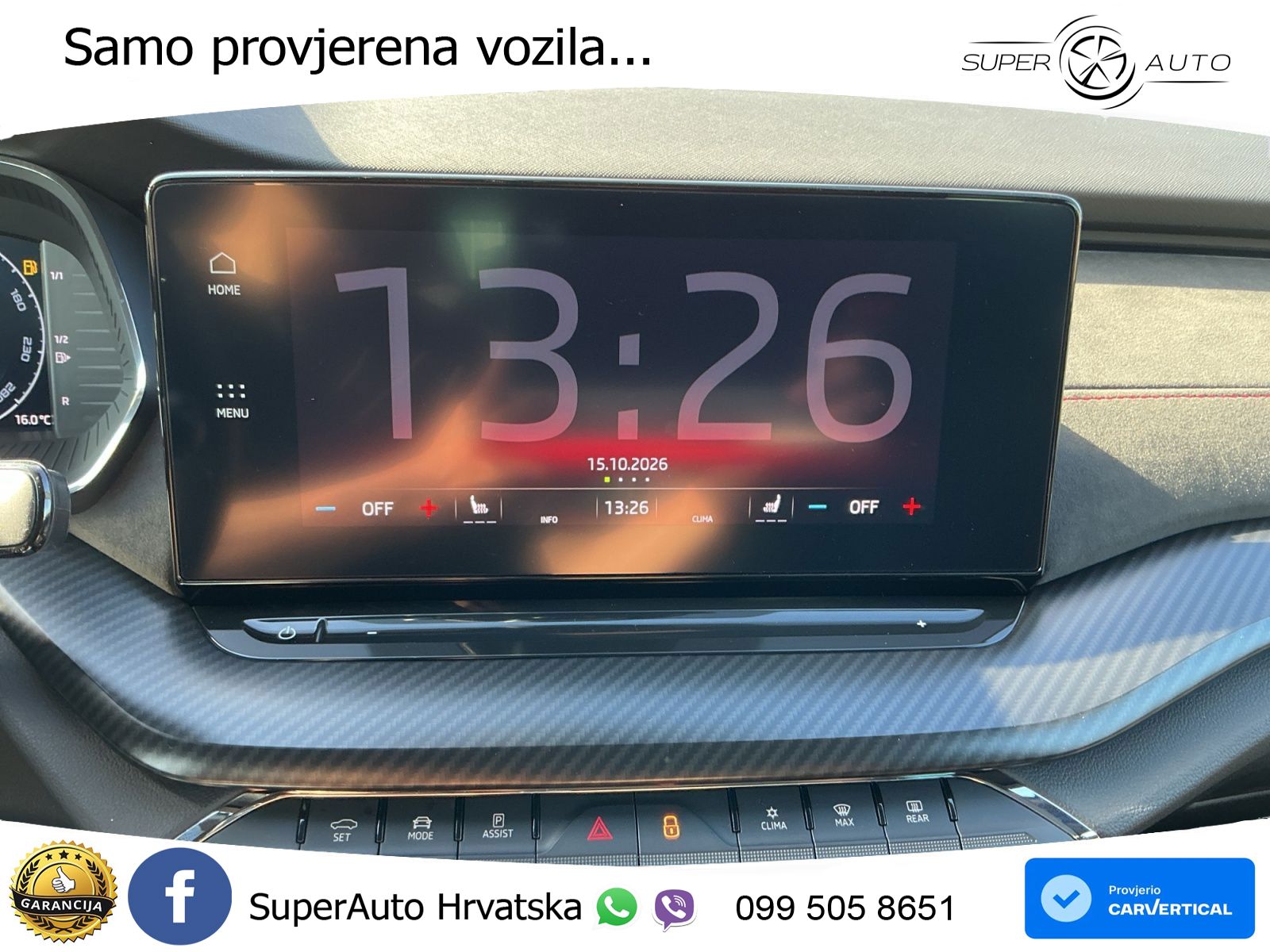 Škoda Octavia Combi RS 2.0 TDI (200 KS) DSG MATRIX+GR SJED+KAM