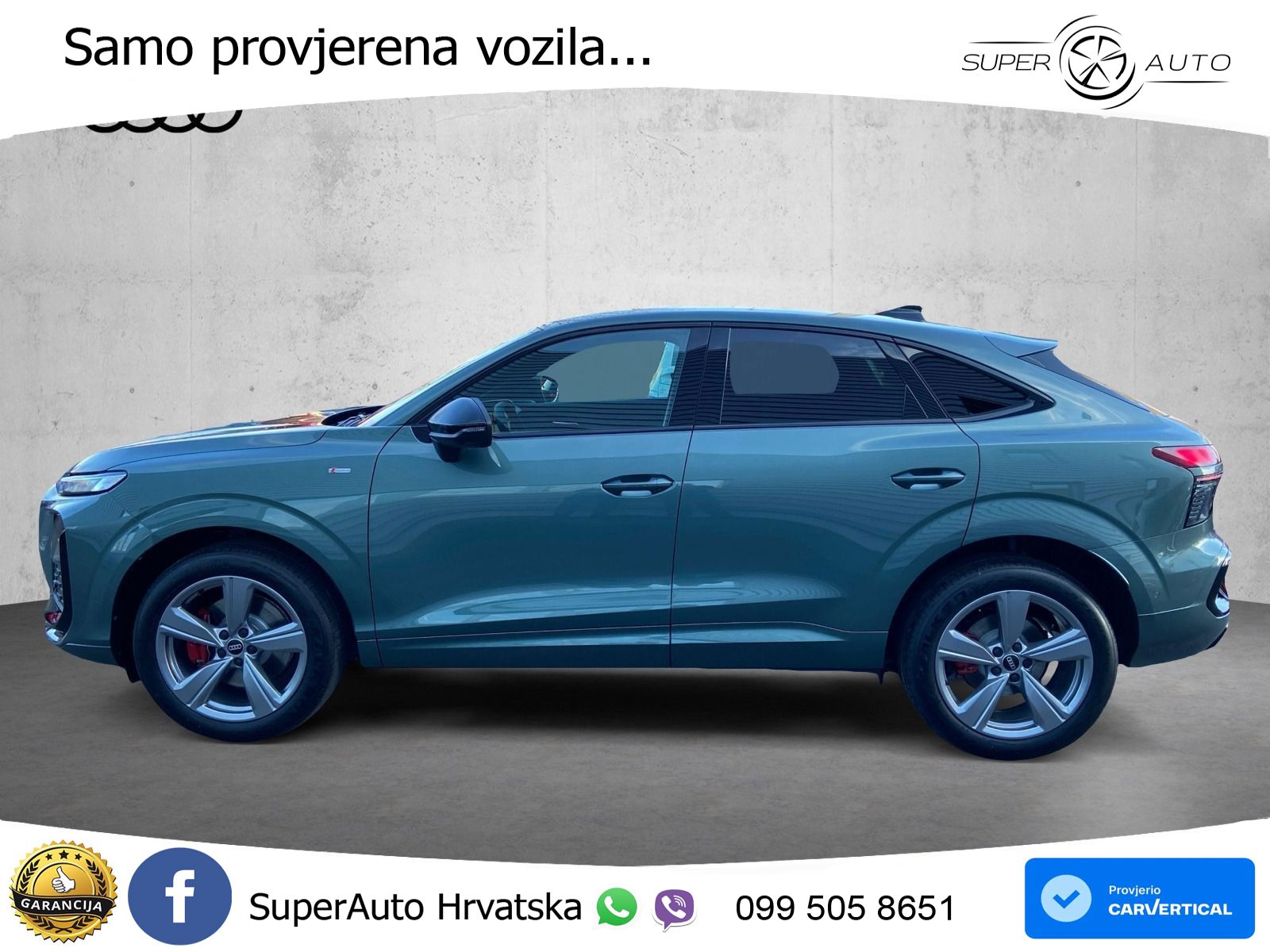 Audi Q3 III Sportback 2.0 TFSI (204 KS) quattro S tronic S line LED+GR SJED+ACC