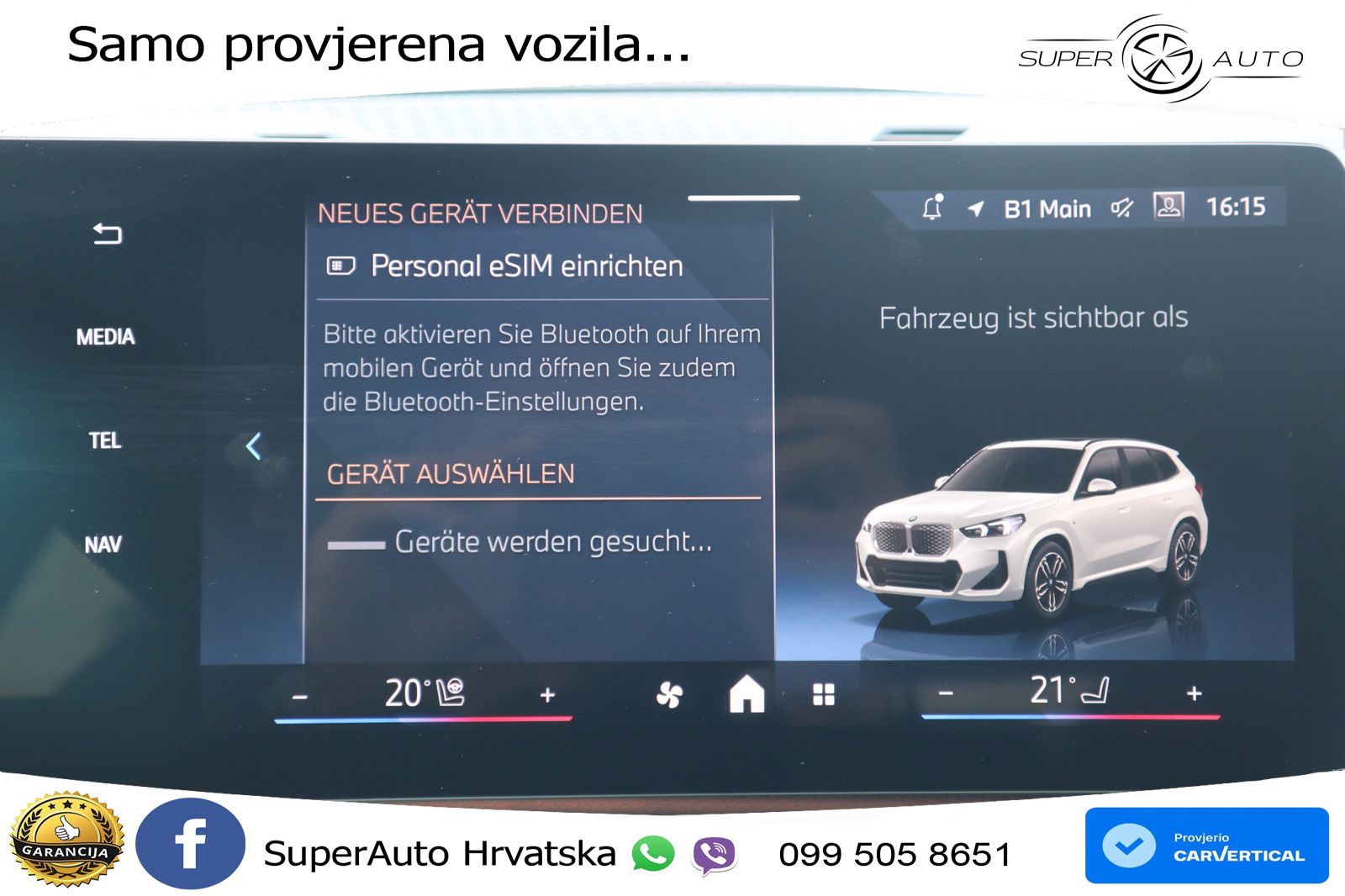 BMW iX1 68 kWh (313 KS) xDrive30 M Sport LED+GR SJED+ACC