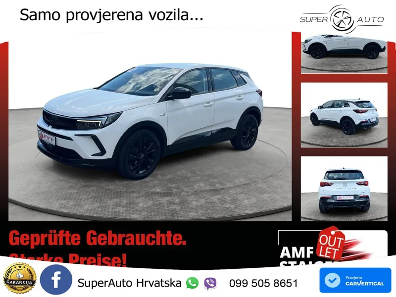 Opel Grandland 1.2 Turbo (136 KS) e-DCT GS LED+GR SJED+ACC