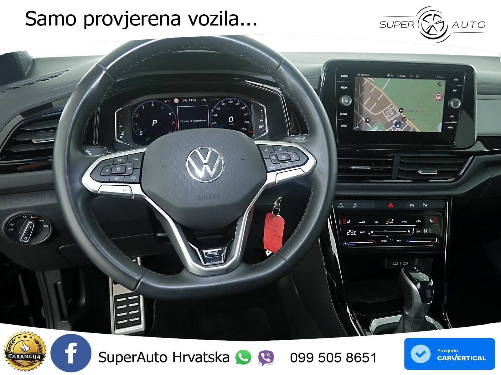 Volkswagen T-Roc 1.5 TSI (150 KS) DSG R-Line LED+GR SJED+ACC