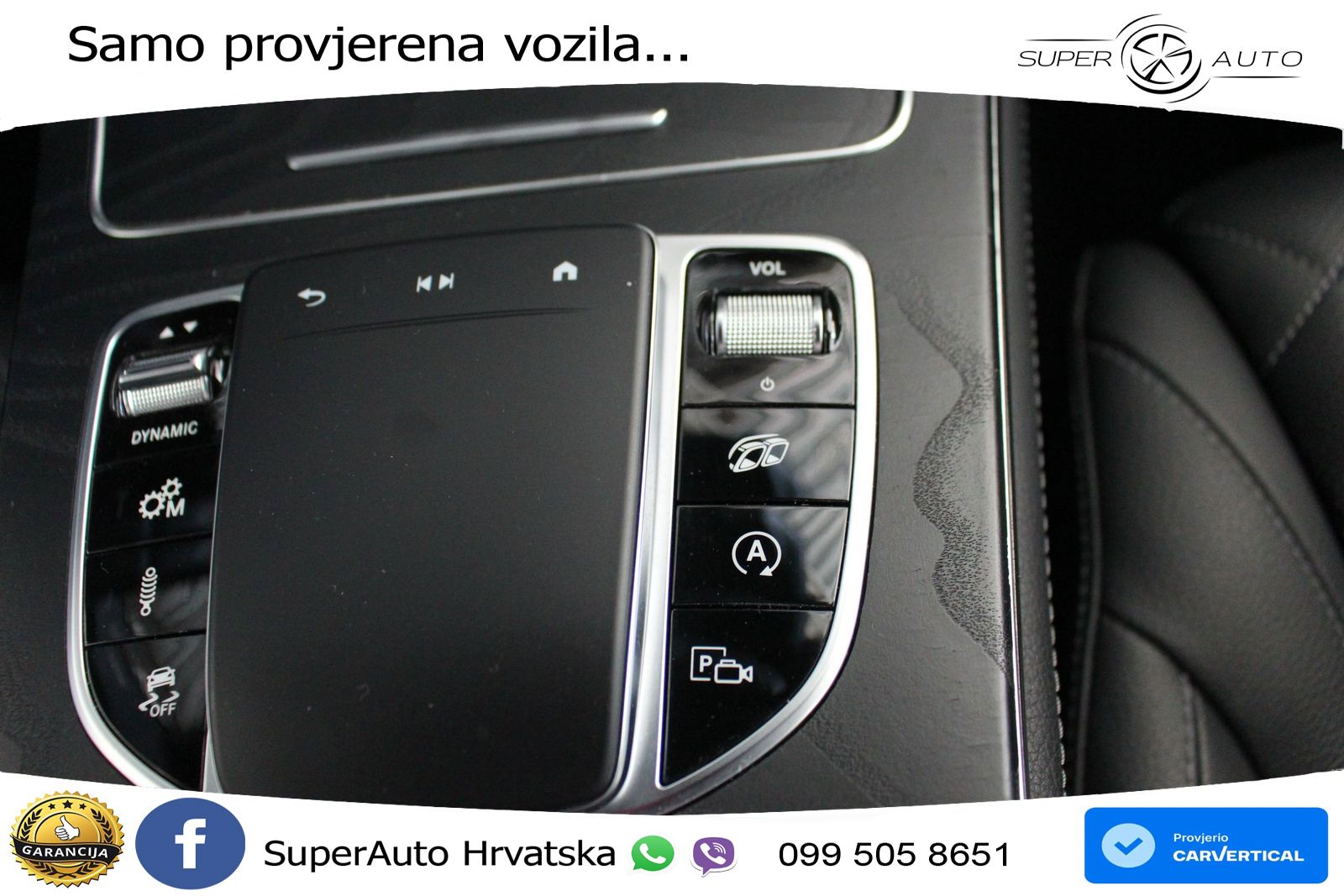 Mercedes GLC Coupe AMG 63 V8 (476 KS) 4MATIC+ MCT ZRAČNI+ACC+GR SJED+360