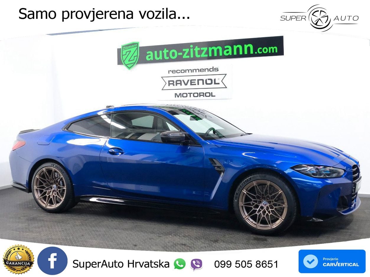 BMW M4 Competition 3.0 (510 KS) Steptronic LED+GR SJED+ACC