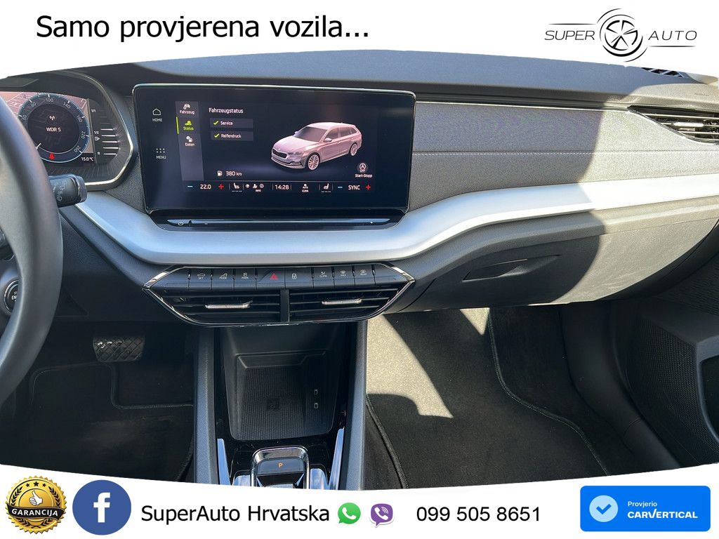 Škoda Octavia Combi 1.5 TSI (150 KS) DSG LED+GR SJED+ACC