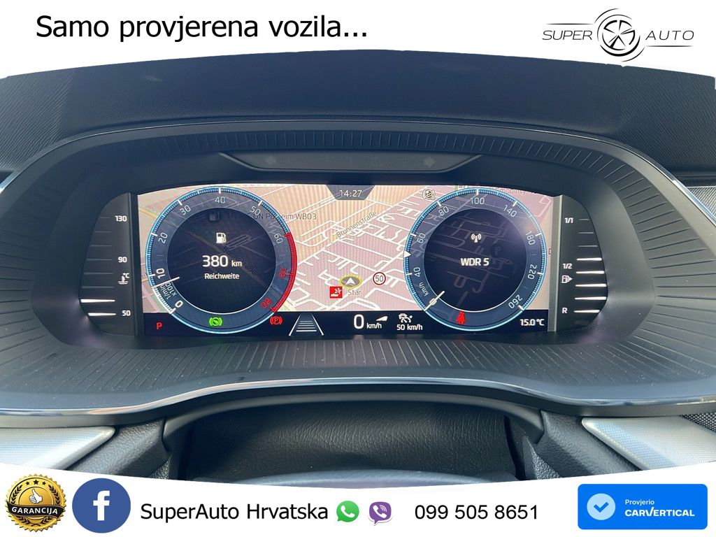 Škoda Octavia Combi 1.5 TSI (150 KS) DSG LED+GR SJED+ACC