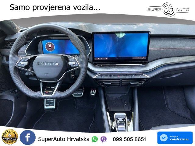 Škoda Octavia Combi RS 2.0 TSI (265 KS) DSG LED+GR SJED+ACC