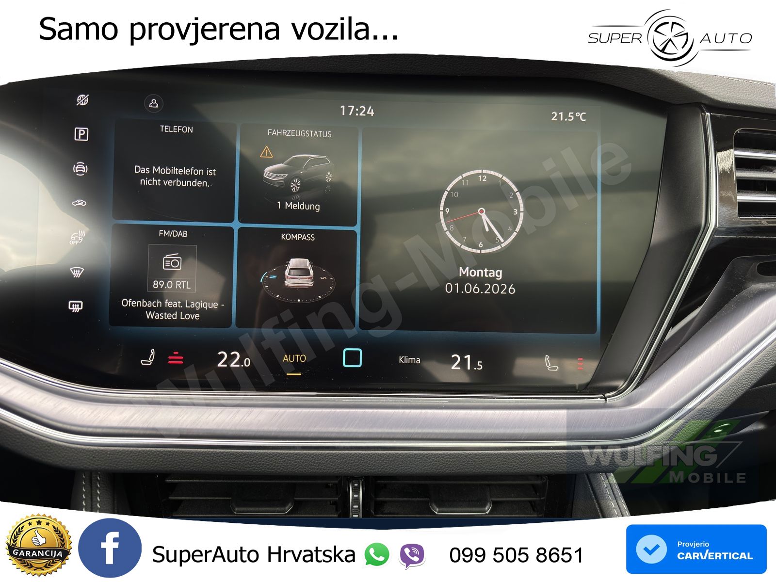 Volkswagen Touareg 3.0 V6 TDI (231 KS) 4MOTION Tiptronic MATRIX+GR SJED+KAM
