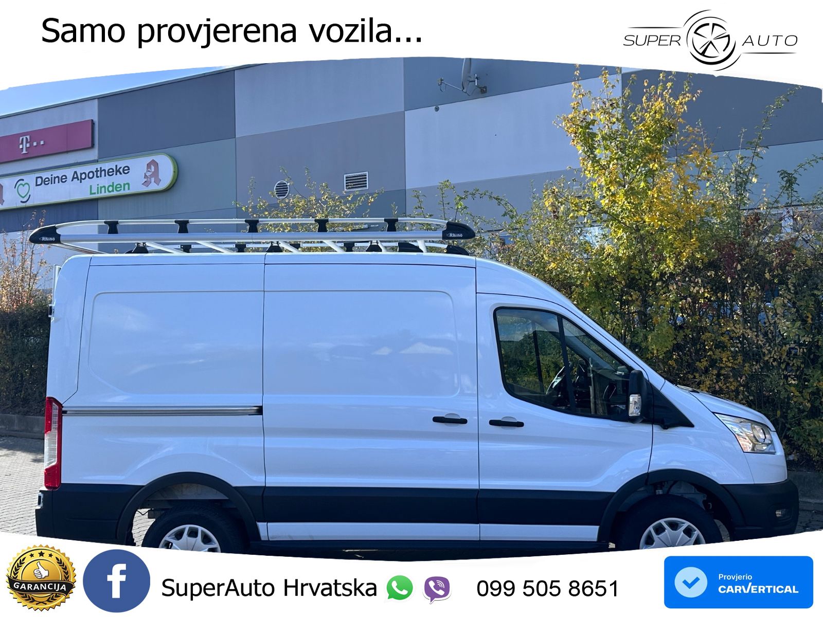 Ford Transit Kasten E 350 L2H2 Kamera Dachtäger TOP.. 184 KS