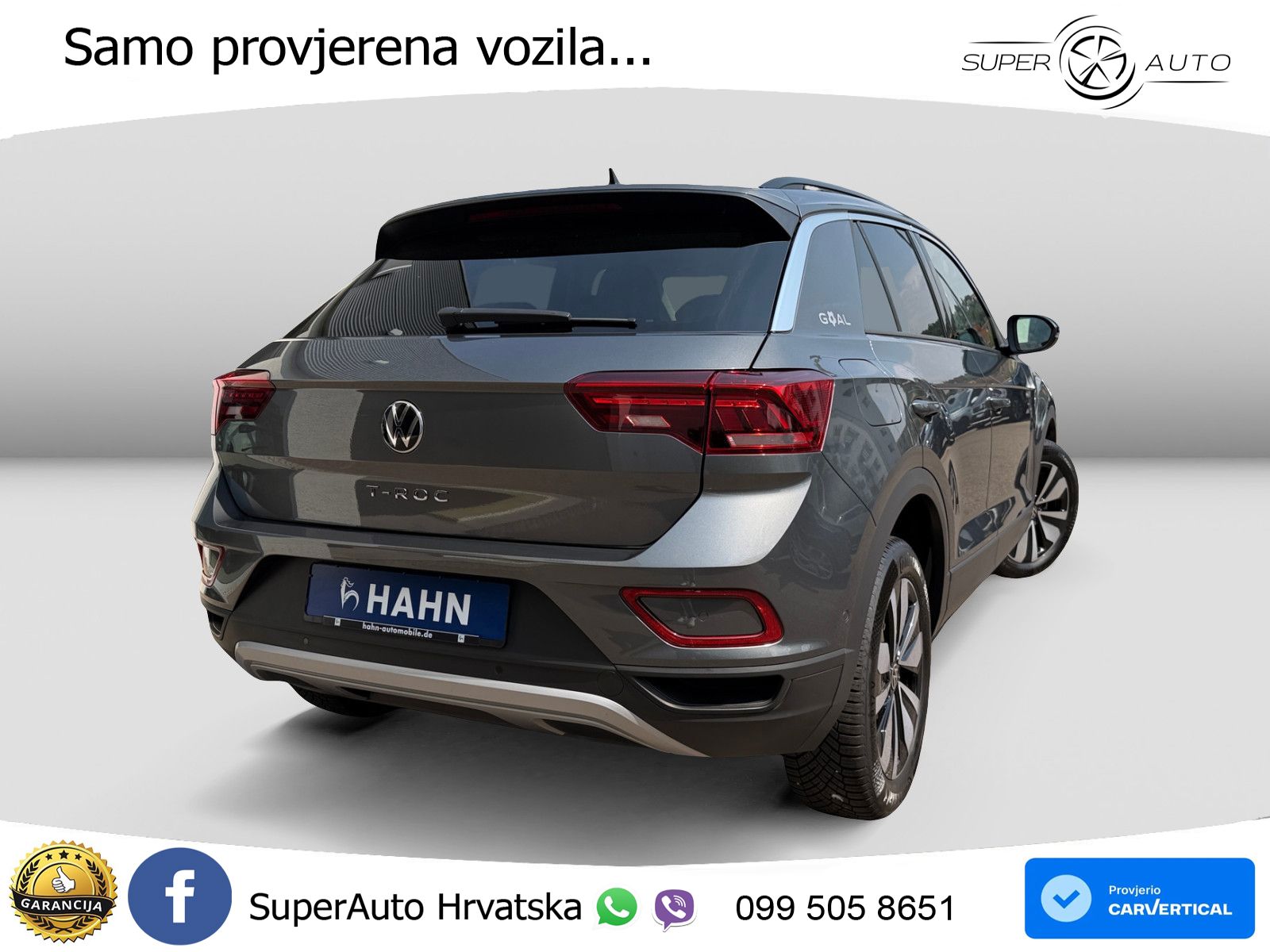 Volkswagen T-Roc I 1.5 TSI (150 KS) DSG LED+GR SJED+ACC