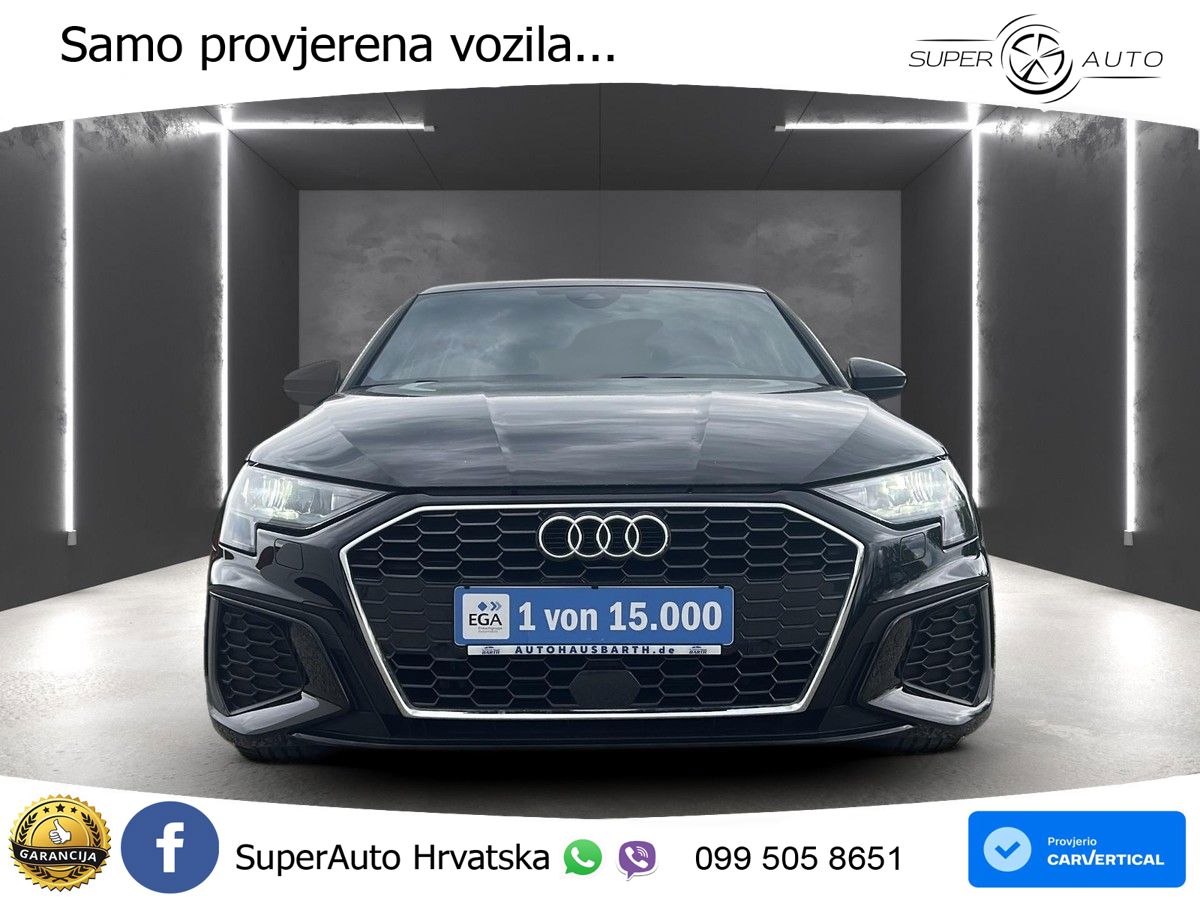 Audi A3 30 TDI (116 KS) S tronic S line LED+GR SJED+ACC