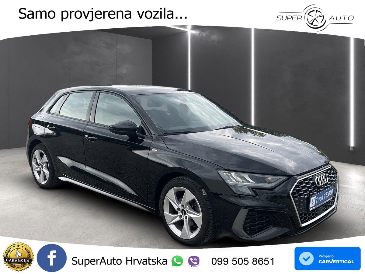 Audi A3 30 TDI (116 KS) S tronic S line LED+GR SJED+ACC