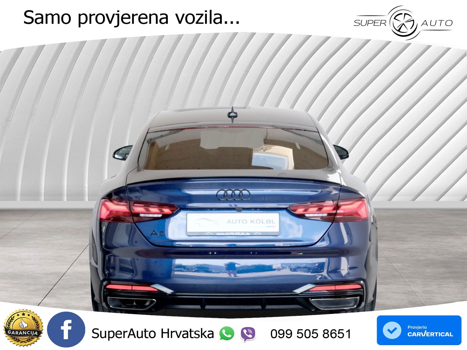 Audi A5 Sportback 40 TDI (204 KS) S tronic S line MATRIX+GR SJED+KAM