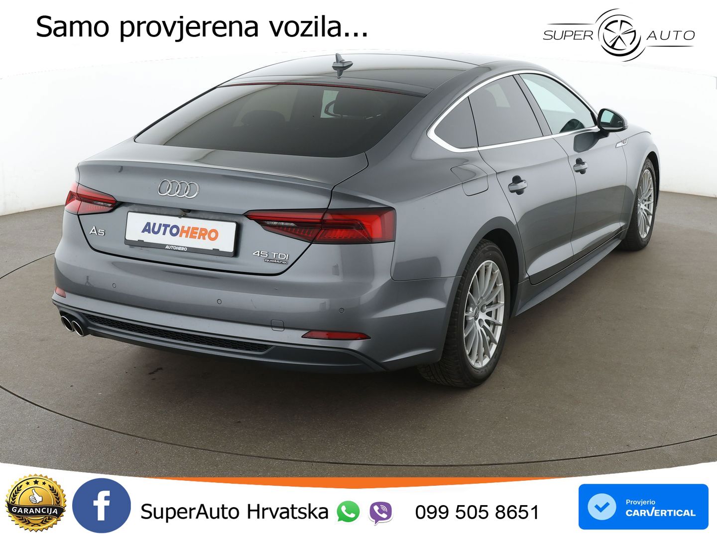 Audi A5 Sportback 45 TDI V6 (231 KS) quattro Tiptronic