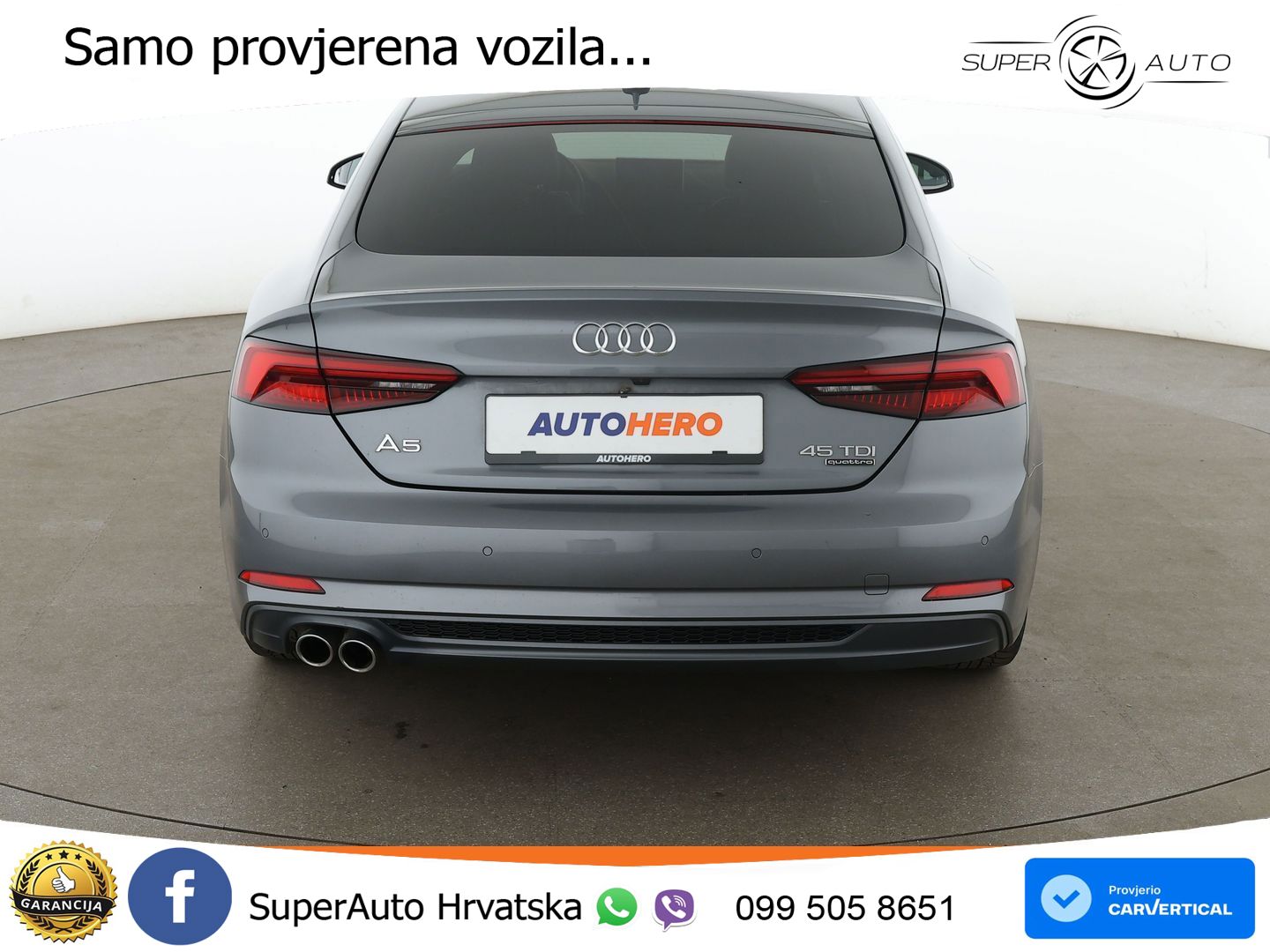 Audi A5 Sportback 45 TDI V6 (231 KS) quattro Tiptronic